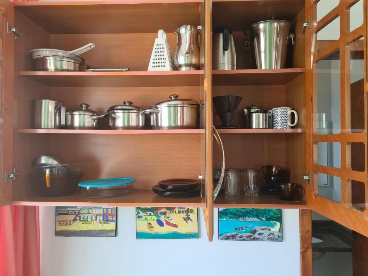 Praia De 4 Ilhas Apartamento De 1 Quarto A 60M Praia Com Vista 봄비나스 외부 사진